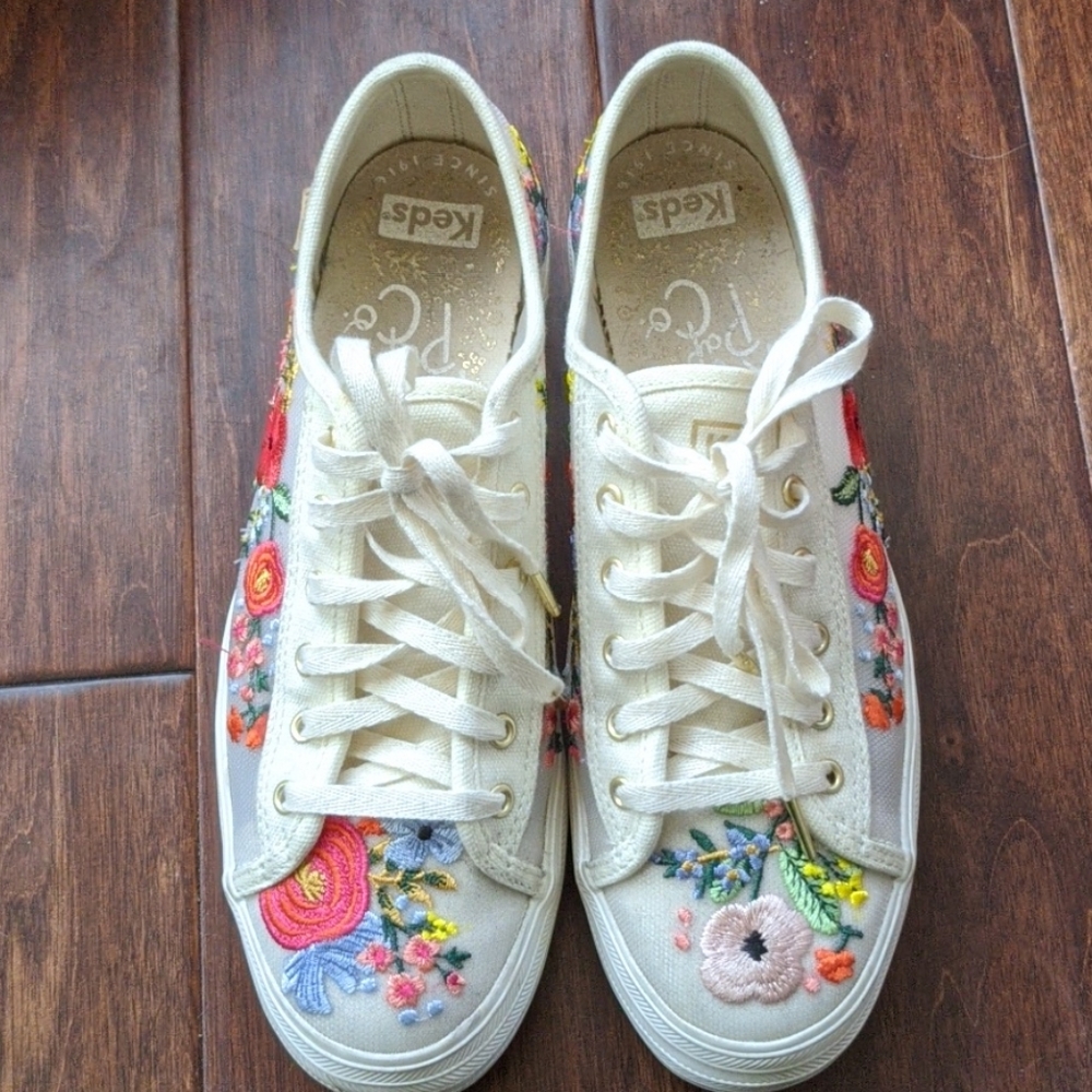 Keds x Rifle Paper & Co platform sneakers